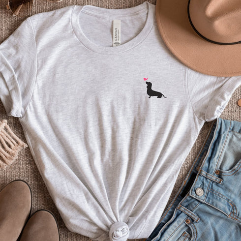 Dachshund T- Shirt for Women - Dachshund Mom Tee